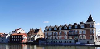 Utsikt från Fors kyrka i Eskilstuna