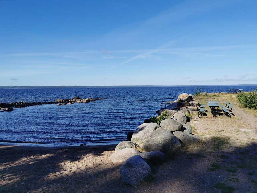 Sjön Unden i Tiveden