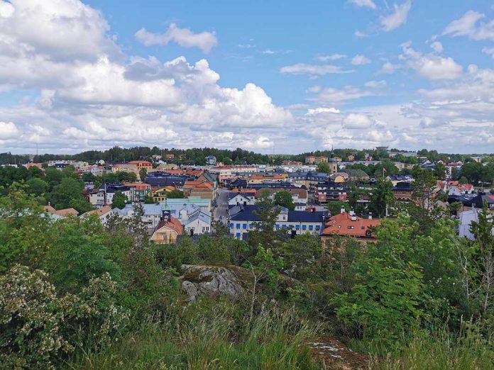 Vy över Norrtälje